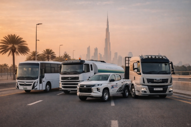 JBL Transport team and fleet operations in the UAE