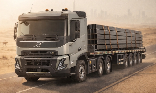 JBL Transport Heavy Logistics Flatbed and Lowbed Trailer Trucks UAE